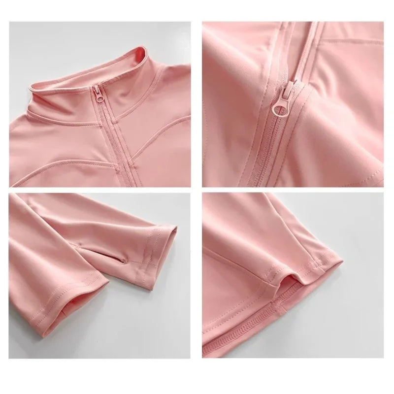 The Long Sleeve Zipper Jacket