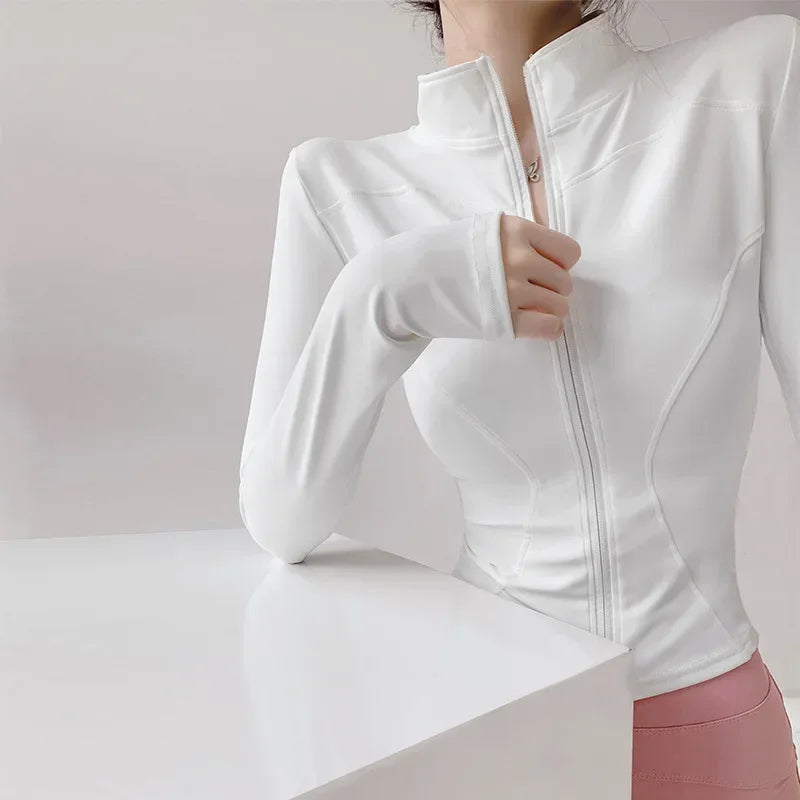 The Long Sleeve Zipper Jacket