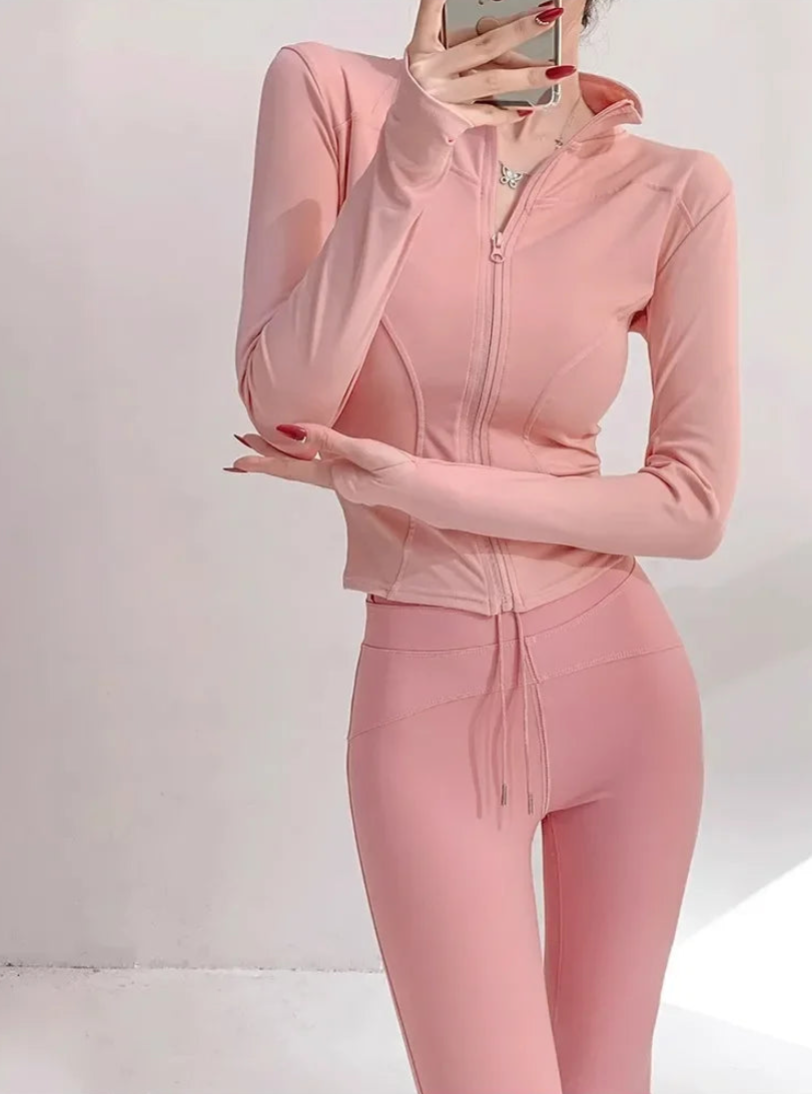 The Long Sleeve Zipper Jacket