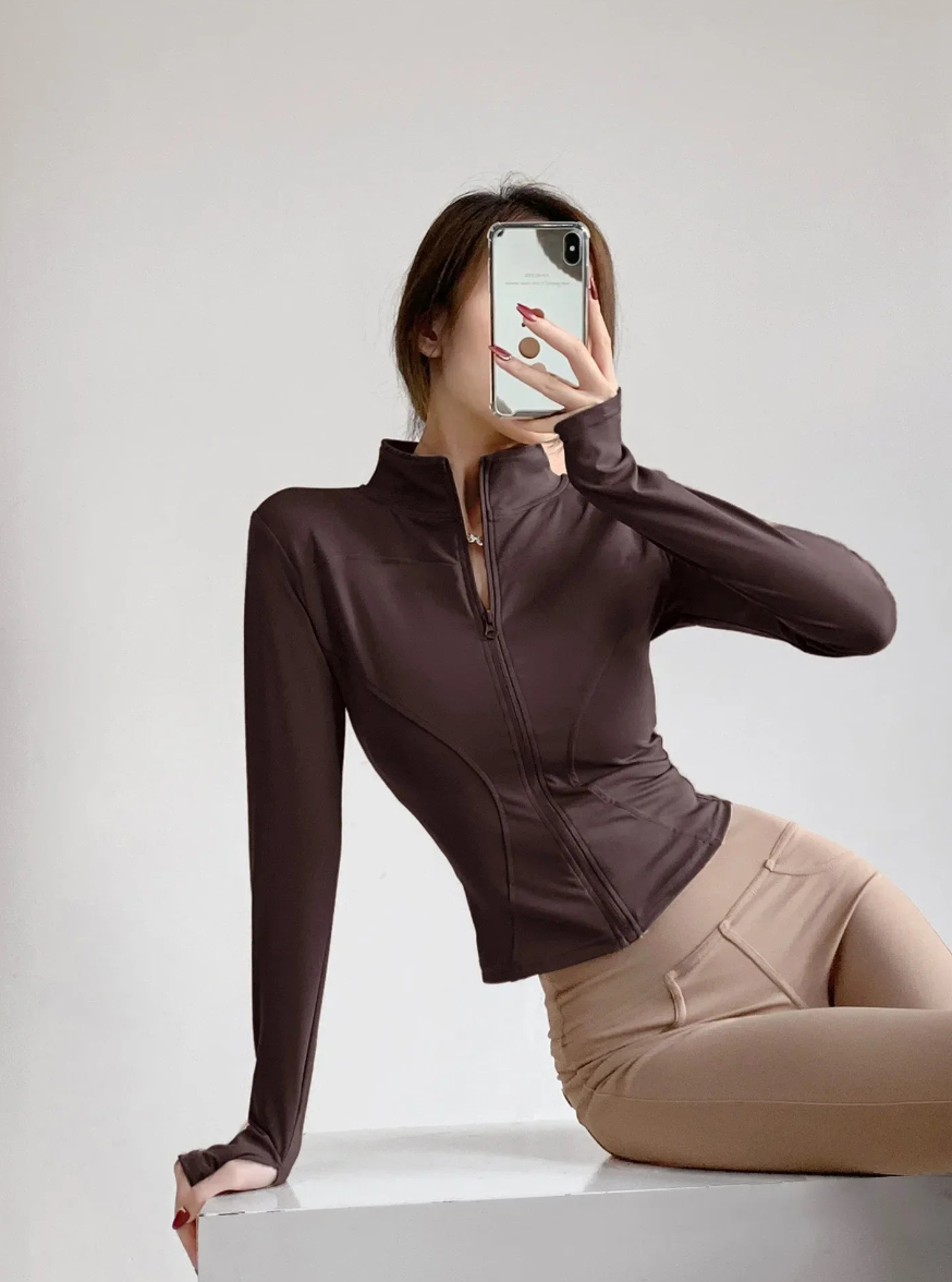 The Long Sleeve Zipper Jacket