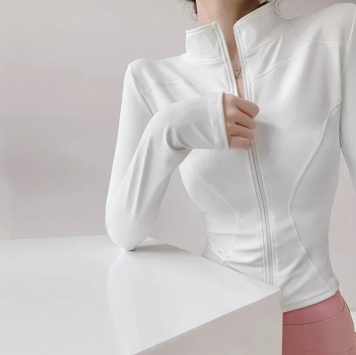 The Long Sleeve Zipper Jacket
